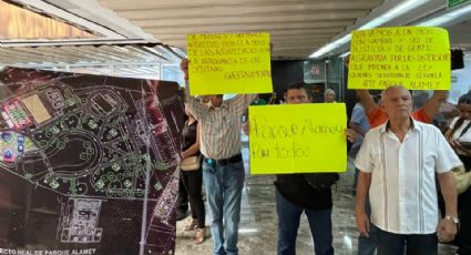 Vecinos de Monterrey se oponen a construcciones en Parque Alamey