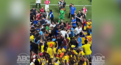 Copa América: Jugadores de Uruguay se pelean con la afición de Colombia en las gradas