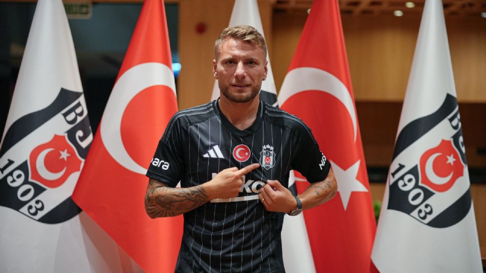 Ciro Immobile, histórico goleador de la Lazio, ha sido presentado como nuevo jugador del Besiktas