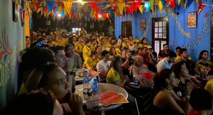 Colombianos viven Final de Copa América en Barrio Antiguo