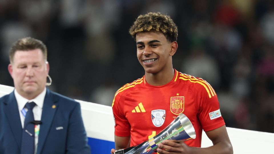 Lamine Yamal, mejor jugador joven de la Eurocopa.