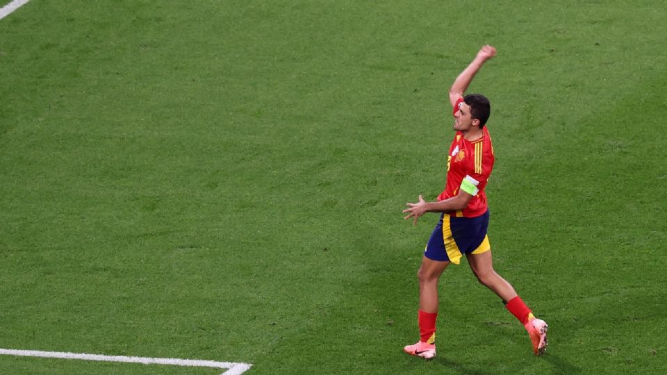 El panel de observadores de la UEFA concedió el premio al mejor jugador de la Eurocopa 2024 a Rodrigo Hernández.