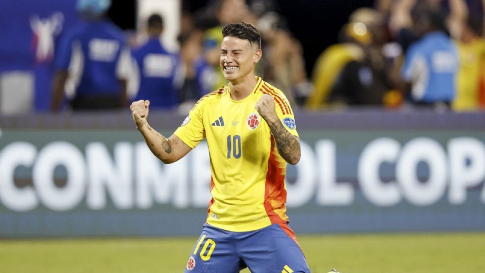 James Rodríguez, mejor jugador de la Copa América 2024.