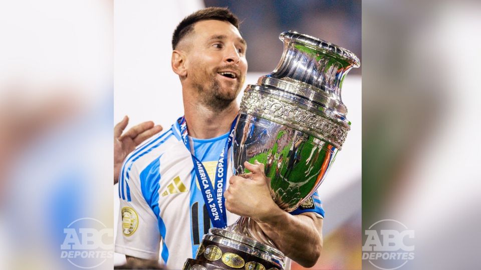 Messi, bicampeón de Copa América.