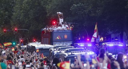 España festeja la Eurocopa en las calles de Madrid