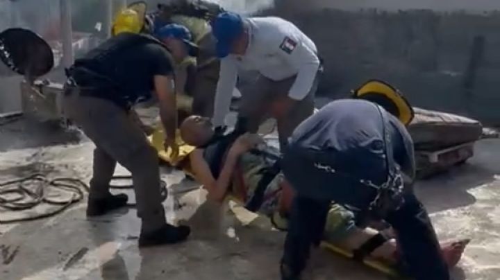 Rescate de hombre en incendio deja a 3 oficiales con síntomas de intoxicación