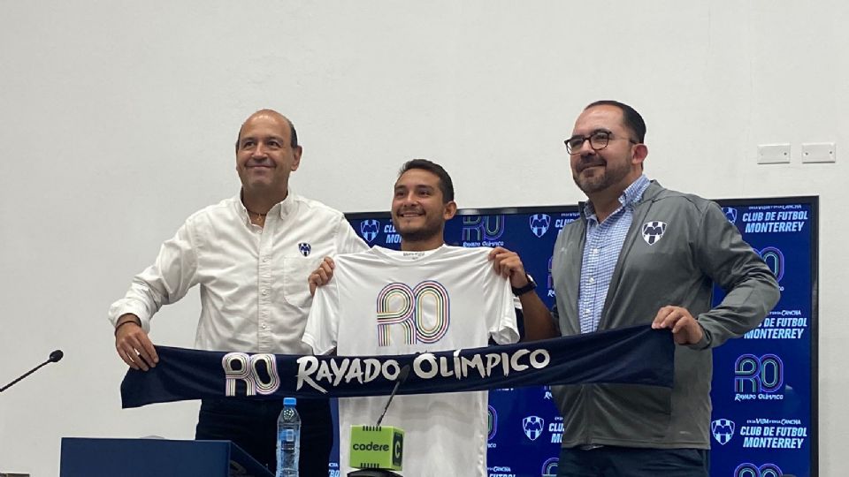 Kevin Berlín, orgulloso de representar a Rayados en los Juegos Olímpicos