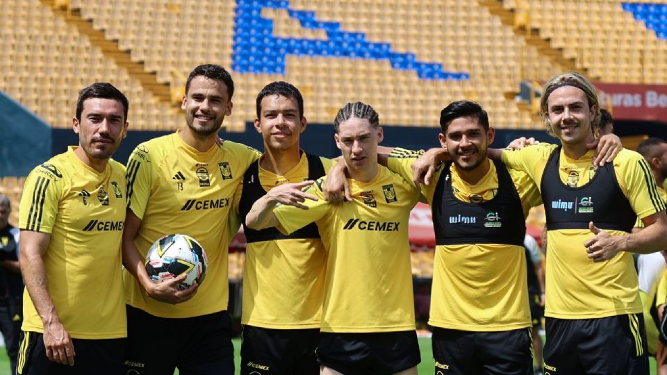 El equipo de Tigres se sigue preparando para su debut en la Leagues Cup ante Puebla