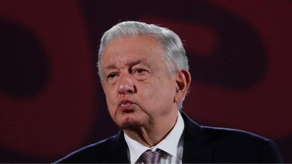 Andrés Manuel López Obrador, durante una rueda de prensa este martes, en Palacio Nacional | EFE/ Mario Guzmán