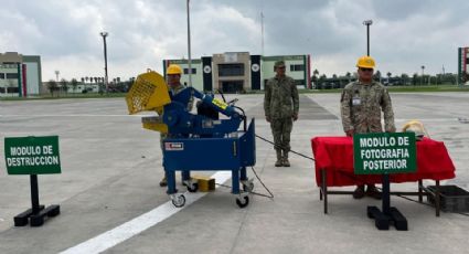 Militares destruyen más de 350 armas decomisadas en Nuevo León