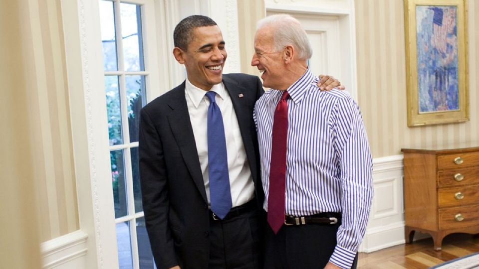 Barack Obama y Joe Biden.