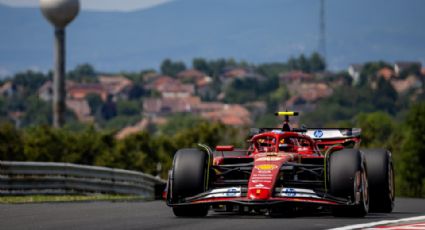 Carlos Sainz lidera primeros libres de Hungría; ‘Checo’ finaliza onceavo