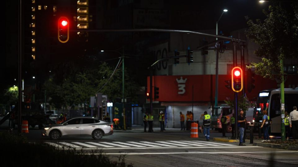 Los nuevos semáforos se colocaron en el centro de la Ciudad