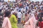 Estampida durante acto religioso deja más de 50 muertos en la India