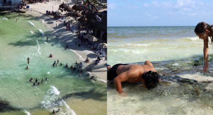 ¿Por qué surgen los ojos de agua dulce en las playas de Quintana Roo?