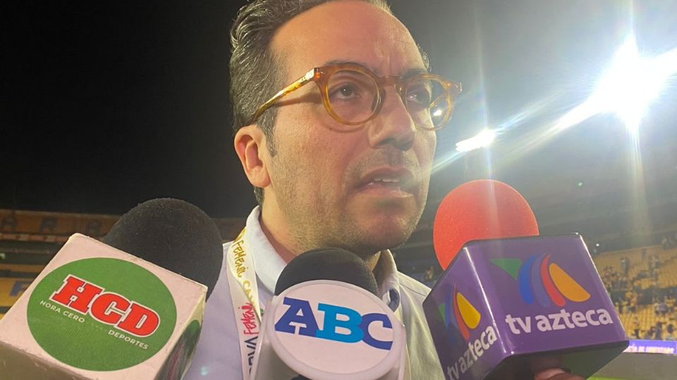 Mauricio Culebro, presidente de Tigres, habló con los medios de comunicación tras el Campeón de Campeonas