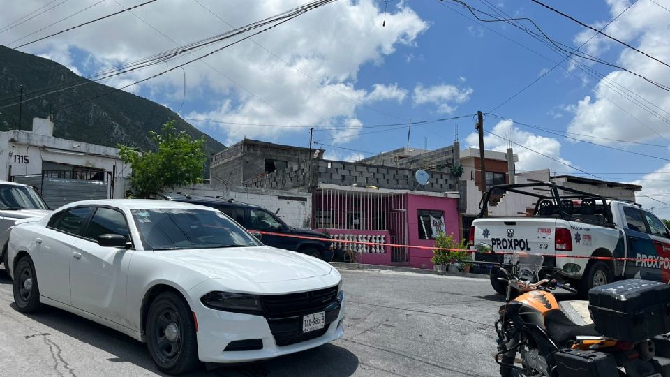 Lugar donde asesinaron a la mujer.