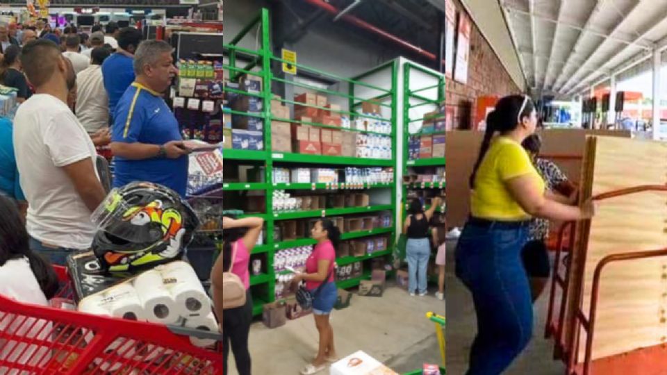 Beryl motiva compras de pánico en Q. Roo y Yucatán.