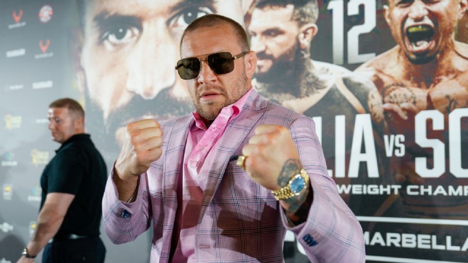 El luchador irlandés Conor Mcgregor presenta la liga de combate Bare Knuckle Fighting Championship