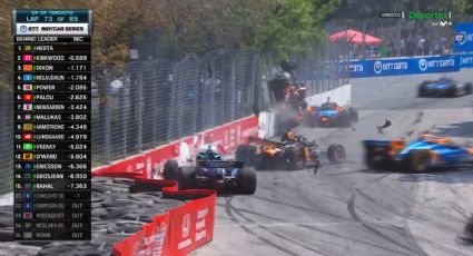 IndyCar: ‘Pato’ O’Ward sufre accidente y 4 autos lo golpean