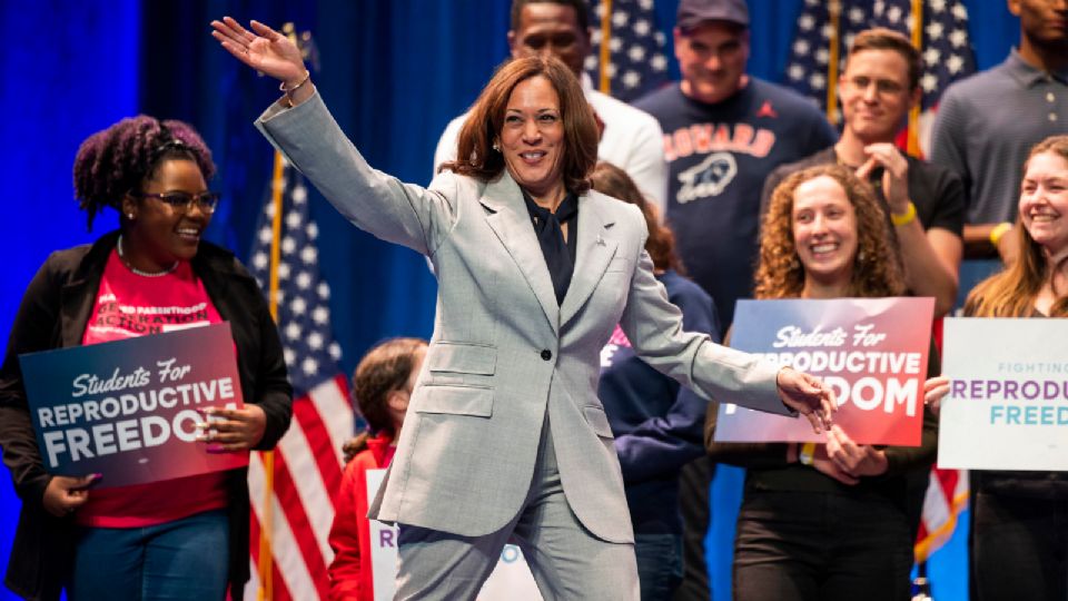 Kamala Harris, vicepresidenta de Estados Unidos.