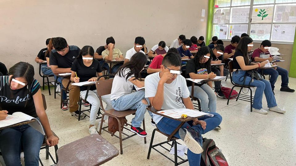 Alumnos en salón de clases | Facebook /  Secretaría de Educación Pública de Nuevo León