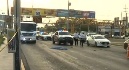 Muere hombre tras ser atropellado en la avenida Sendero en Escobedo