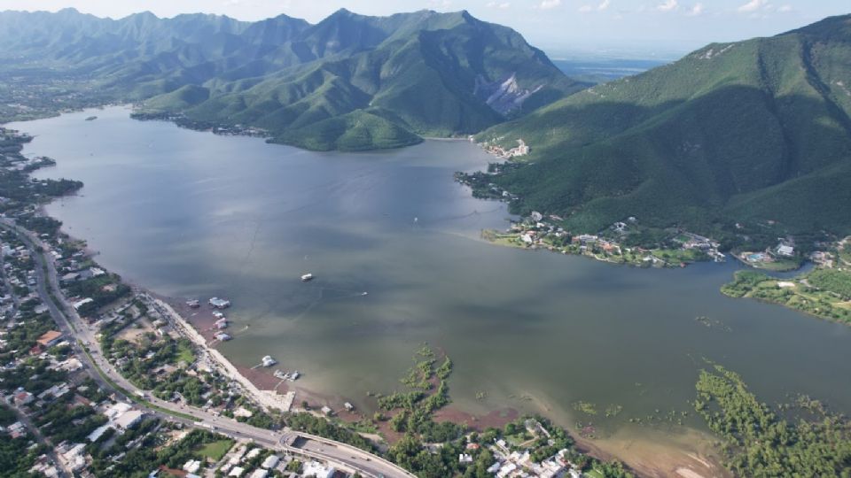 Presa La Boca en Santiago, Nuevo León.