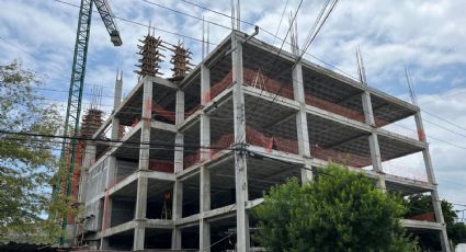 Avanza construcción en el nuevo edificio del Semefo en Monterrey