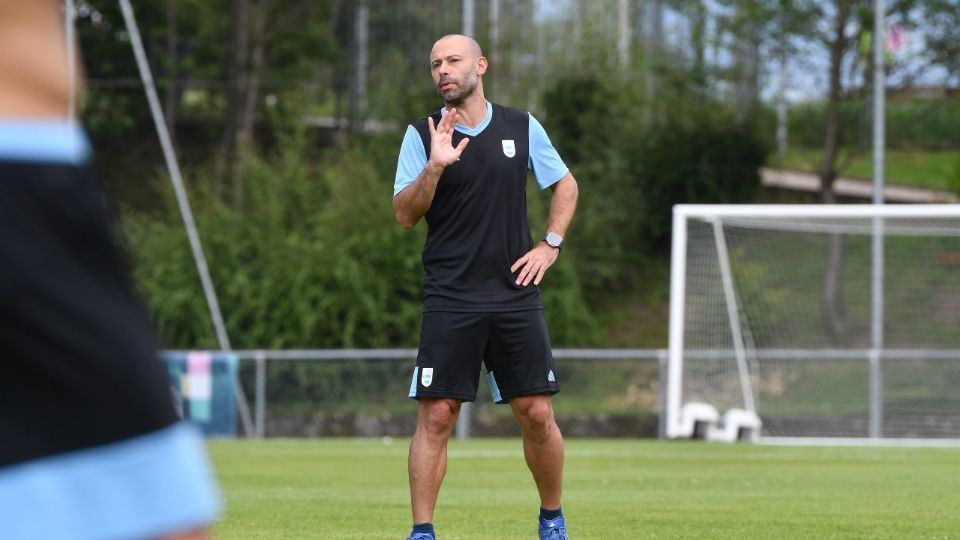 Javier Mascherano, DT de Argentina en París 2024.