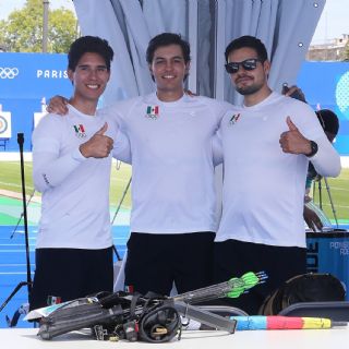 Tiro con arco: México clasifica a octavos de final por equipos en París 2024