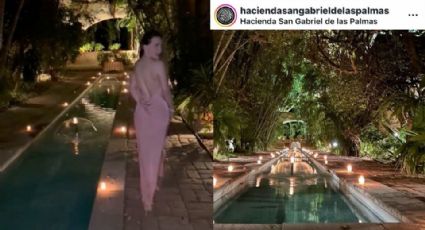 Video: Belinda estuvo en la hacienda donde se casó Nodal con Ángela Aguilar