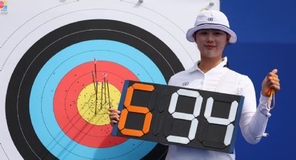 Lim Sihyeon rompe récord mundial de tiro con arco en París 2024