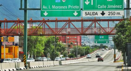 Cierran puente en avenida Morones Prieto por desplazamientos en muros