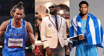 Giannis, LeBron y Tamberi, los abanderados más destacados de Paris 2024