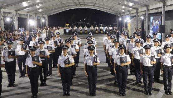 Gradúan a 44 nuevos elementos policiacos de San Pedro