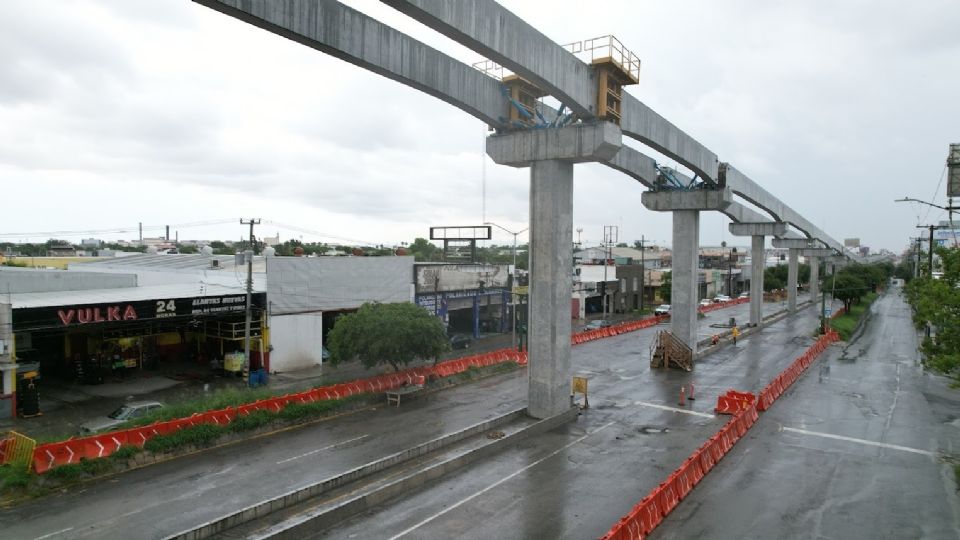 Líneas 4 y 6 del Metro en Monterrey.