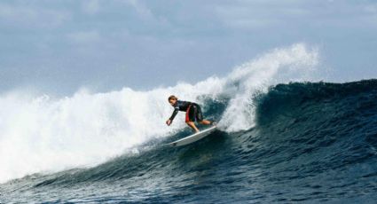 ¡Historia mexicana! El surfista Alan Cleland debutó en París 2024