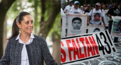 AMLO y padres de los 43 normalistas de Ayotzinapa acuerdan reunión con Claudia Sheinbaum