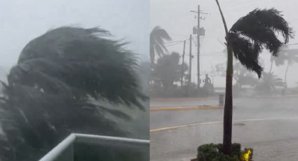 Huracán Beryl impacta en Jamaica y desata fuertes vientos