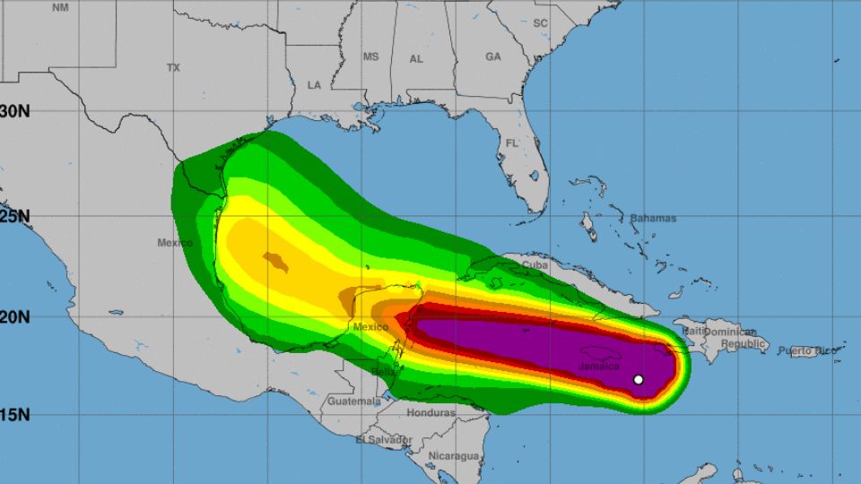 Huracán Beryl también llegaría a Tamaulipas | Centro Nacional de Huracanas (NHC)