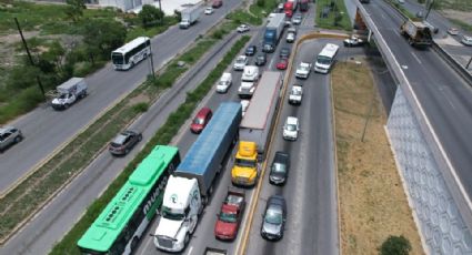 Caravana de doble rodada deja un mega caos vial en carreteras