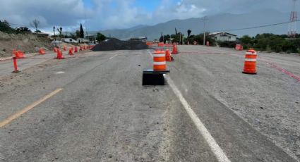 Encuentran hielera con restos humanos en el cruce "Y" griega de Galeana, NL