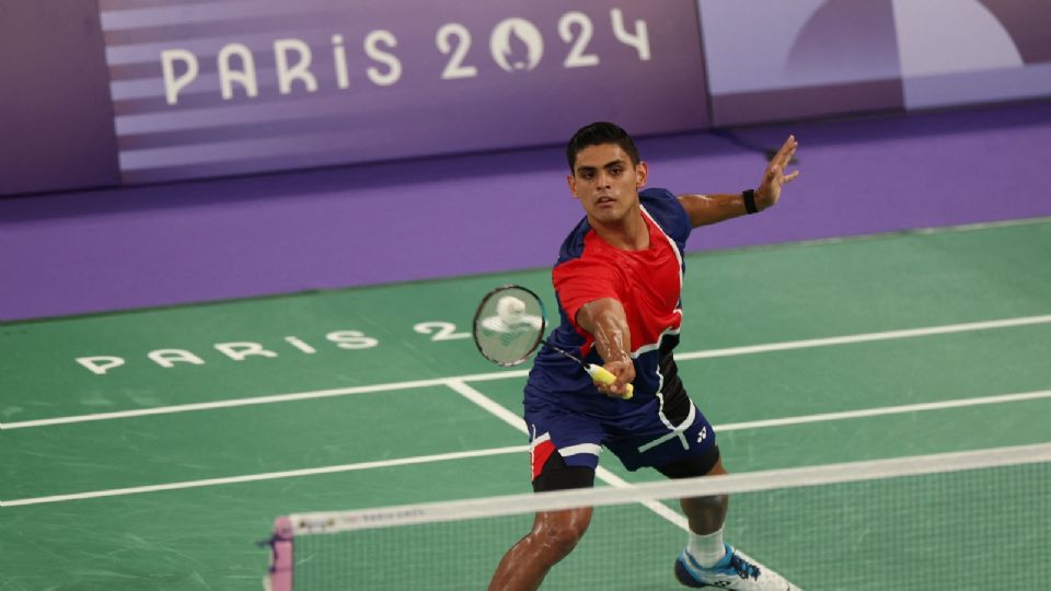 Luis Garrido pierde en Badminton y termina el viaje a París 2024.