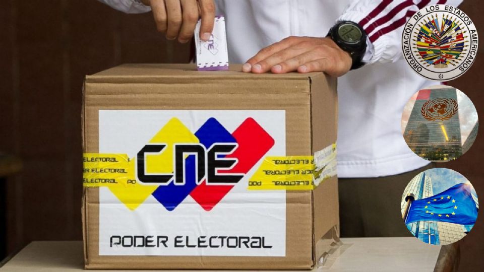 OEA desconoce resultado electoral en Venezuela; ONU y UE piden transparencia; Rusia y China a favor.