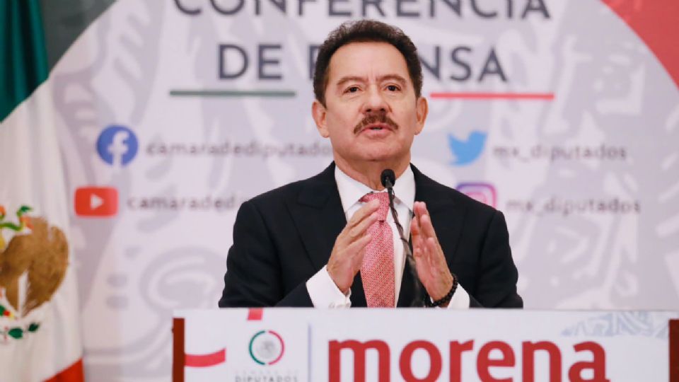 Ignacio Mier, coordinador de los diputados de Morena.