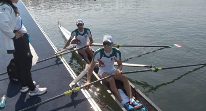 París 2024: México en la Final B de remo; Carballo y García buscan el mejor puesto