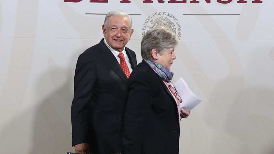 Andrés Manuel López Obrador y Alicia Bárcena | X / @aliciabarcena