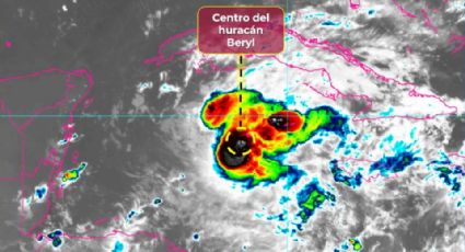 Huracán Beryl baja a categoría 3 antes de tocar tierra en Quintana Roo