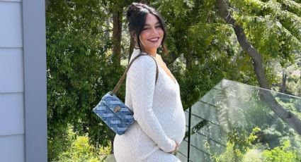 Vanessa Hudgens ya es mamá y así reaccionó al ser captada mientras salía del hospital con su bebé